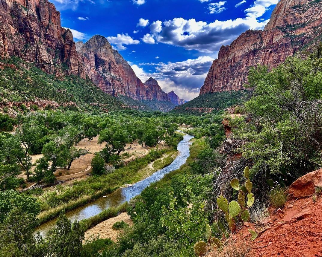 Clouds Over Zion National Park